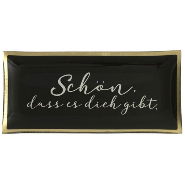Gift Company Glass Plates Love Plates Glad you're here