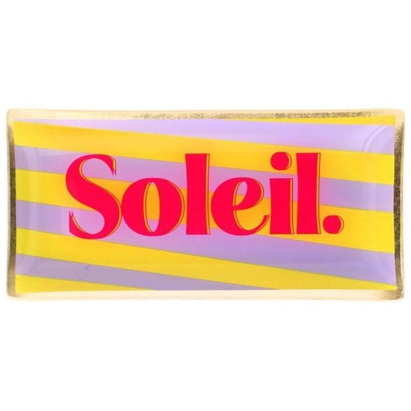 Gift Company glass plate Love Plates Soleil (21cm)