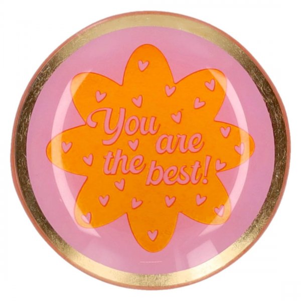 Gift Company Glass Plates Love Plates You are the Best Ro