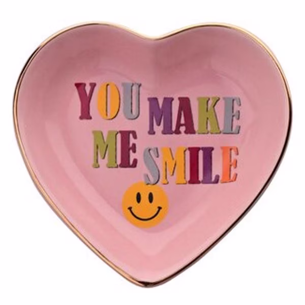 Gift Company Porcelain Plate Love Plates Heart You make
