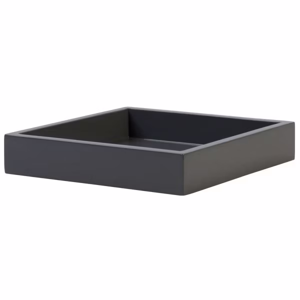 Gift Company Tray Spa Graphite Gray (19x19cm)