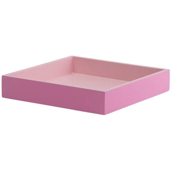 Gift Company Tray Spa Pink Pink (19x19cm)
