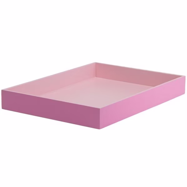 Gift Company Spa Tray, Rectangular, Pink (40x29cm)