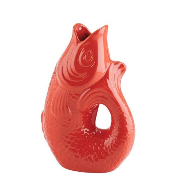 Gift Company Vase/Carafe Monsieur Carafon Coral Red S