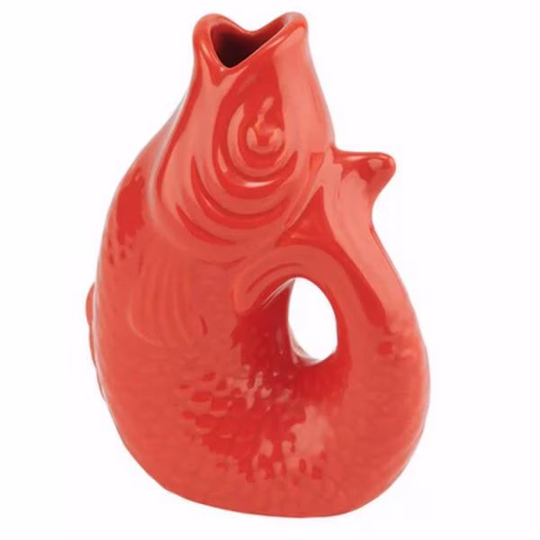 Gift Company Vase/Carafe Monsieur Carafon Fish Coral