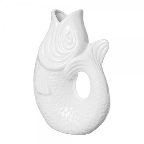 Gift Company Vase/Carafe Monsieur Carafon White (L)