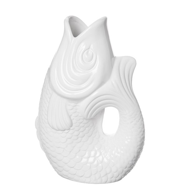 Gift Company Vase/Carafe Monsieur Carafon White (S)