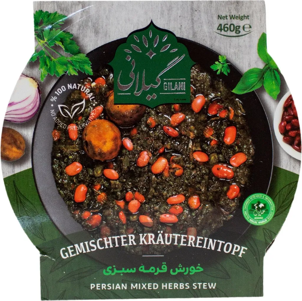 Gilani - Ready-made meal Ghorme Sabzi vegetable stew 460g