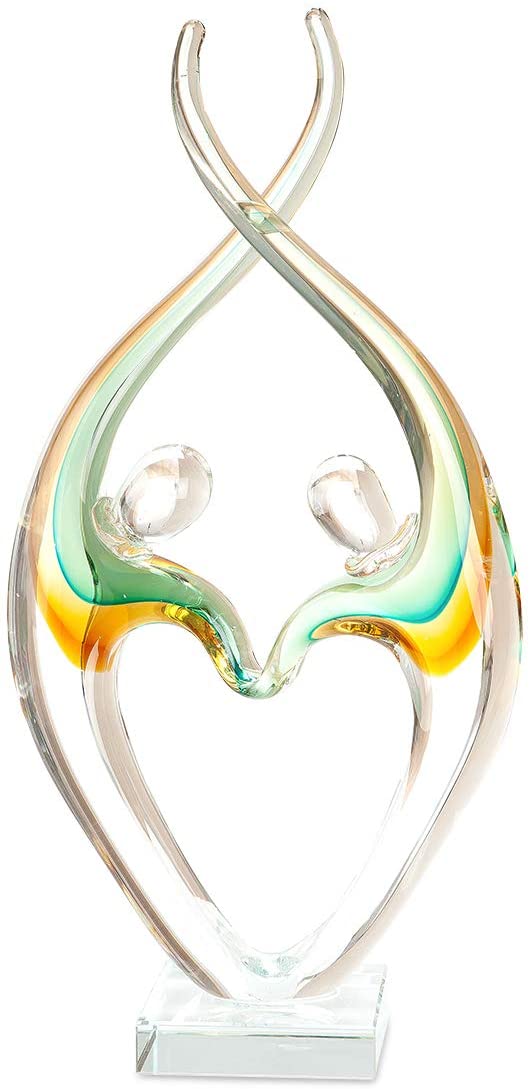 GILDE GLAS Art Sculptures as Decorative Object, Handmade – Various Models