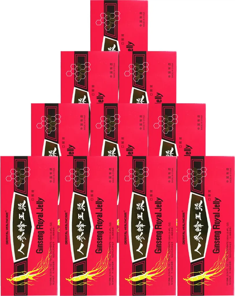 Oriental Healthcare Ginseng Royal Jelly 100x10ml