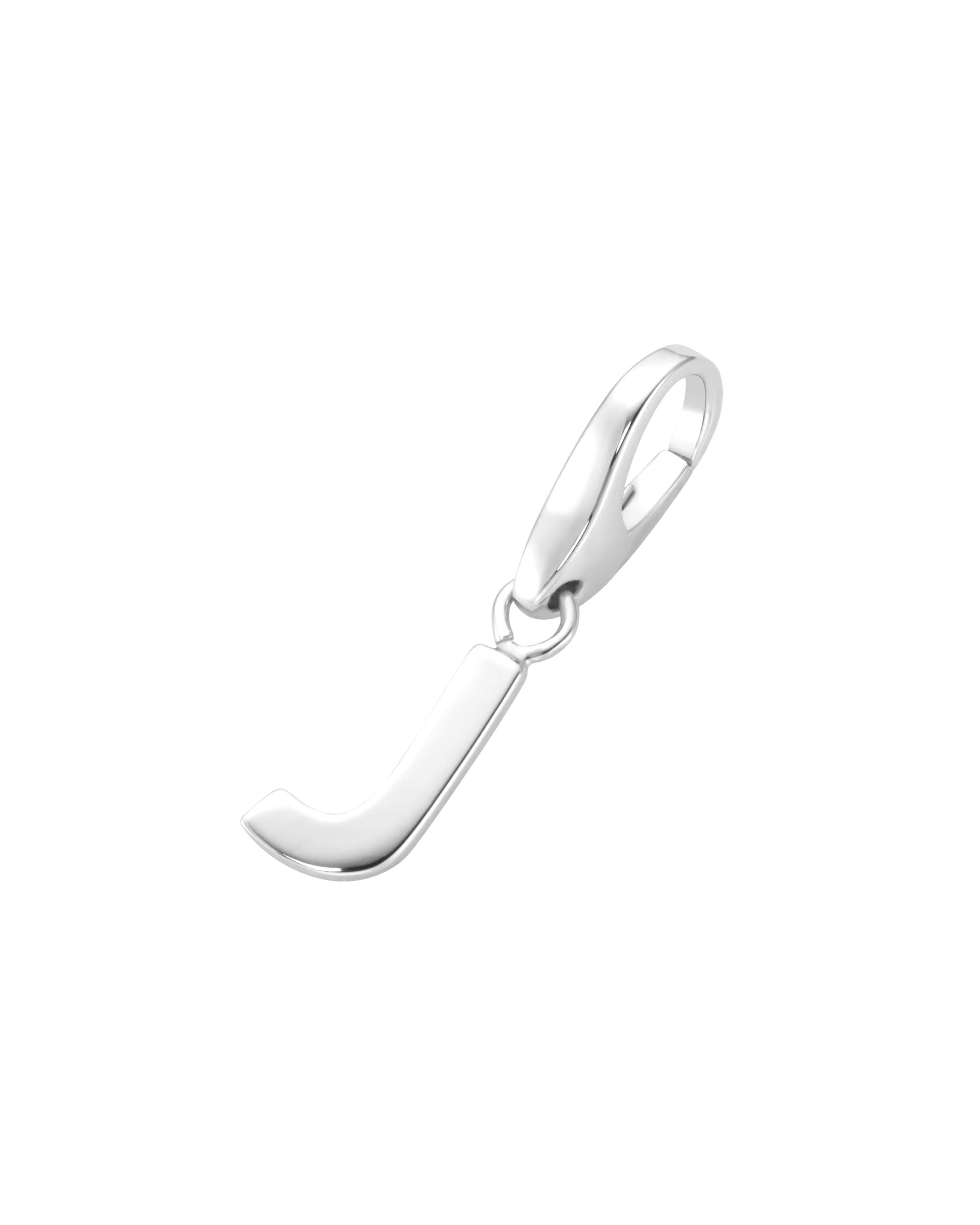 Giorgio Martello Milano jewelry pendant charm letter J, silver 925 Silber