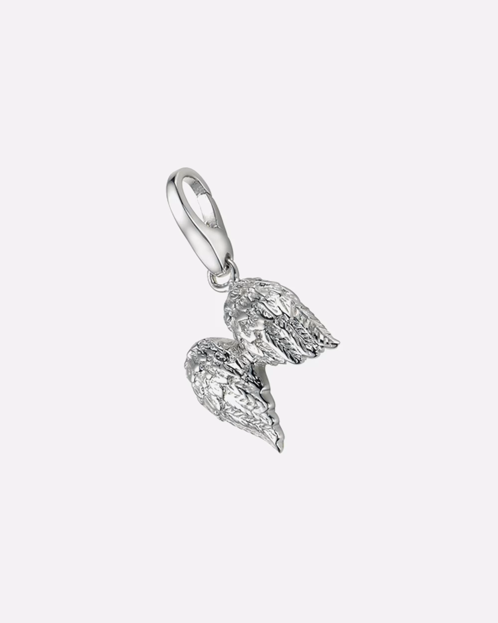 Giorgio Martello Milano jewelry pendant charm wing, two parts, silver 925 Onesize