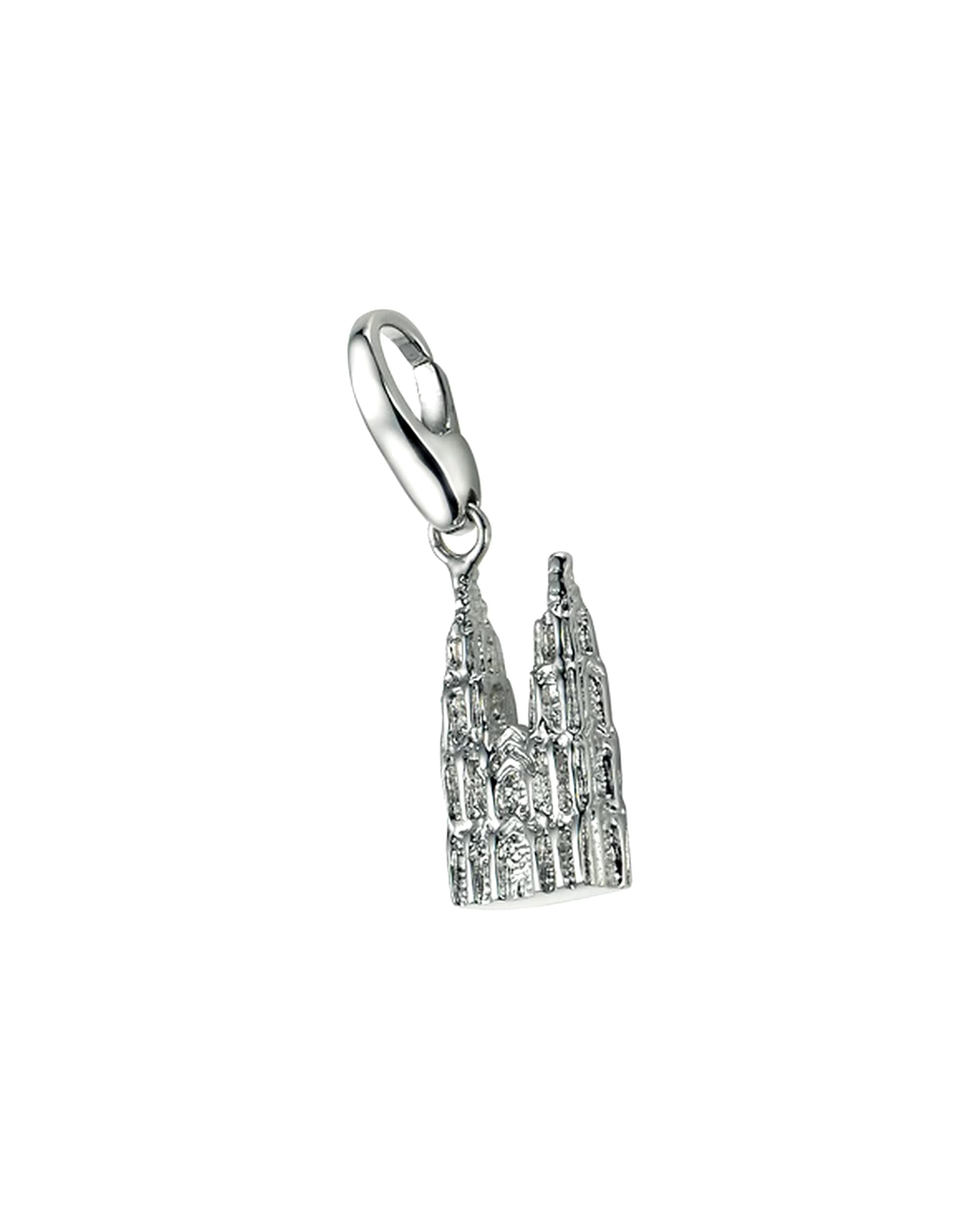 Giorgio Martello Milano jewelry pendant charm Cologne Cathedral, silver 925 Onesize
