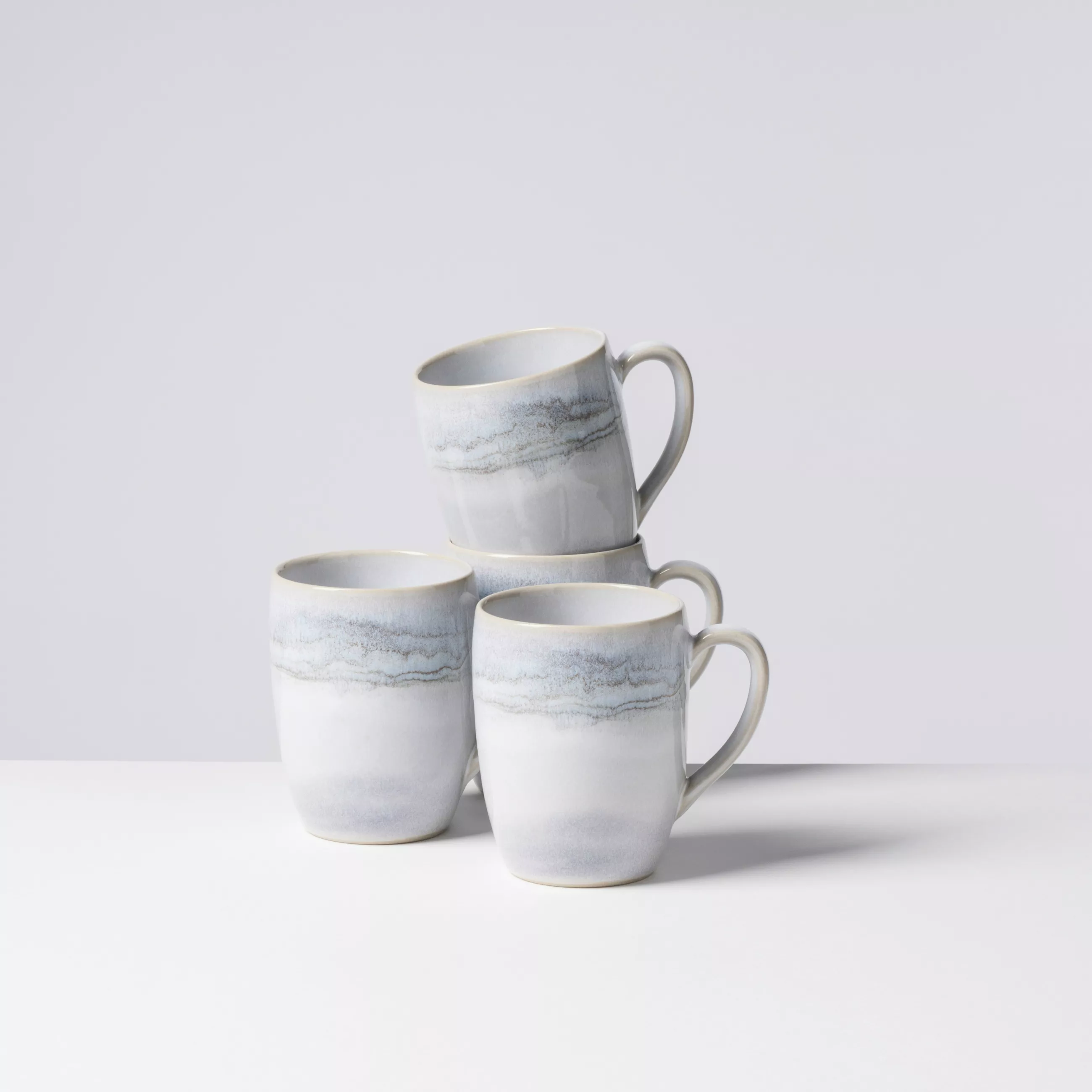 Gipfelstück Summit piece COFFEE MUG SET DEEP LAKE 4-piece