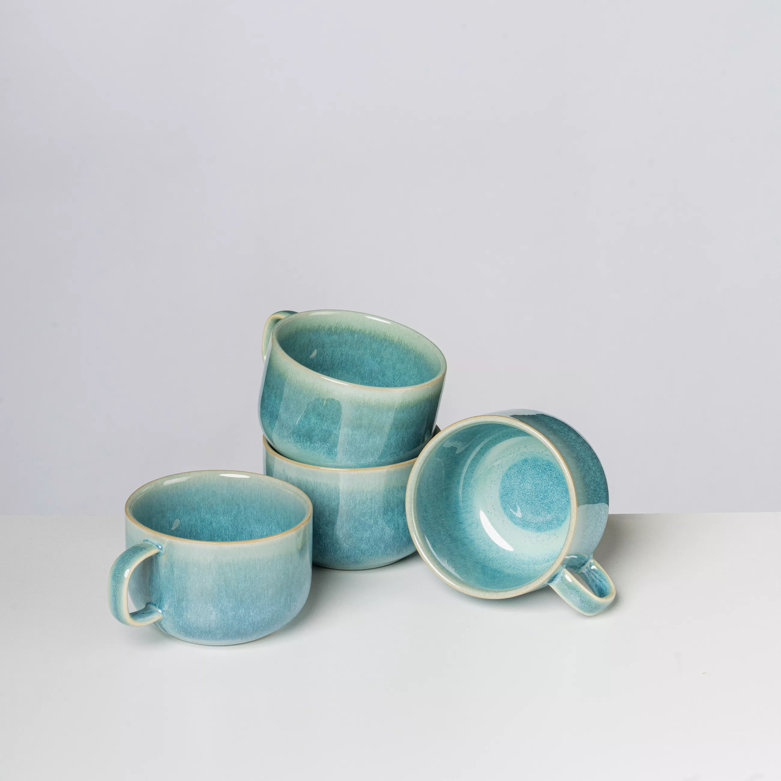 Gipfelstück Summit Piece Deep Sea Cup Set, 4-piece, 200 ml each
