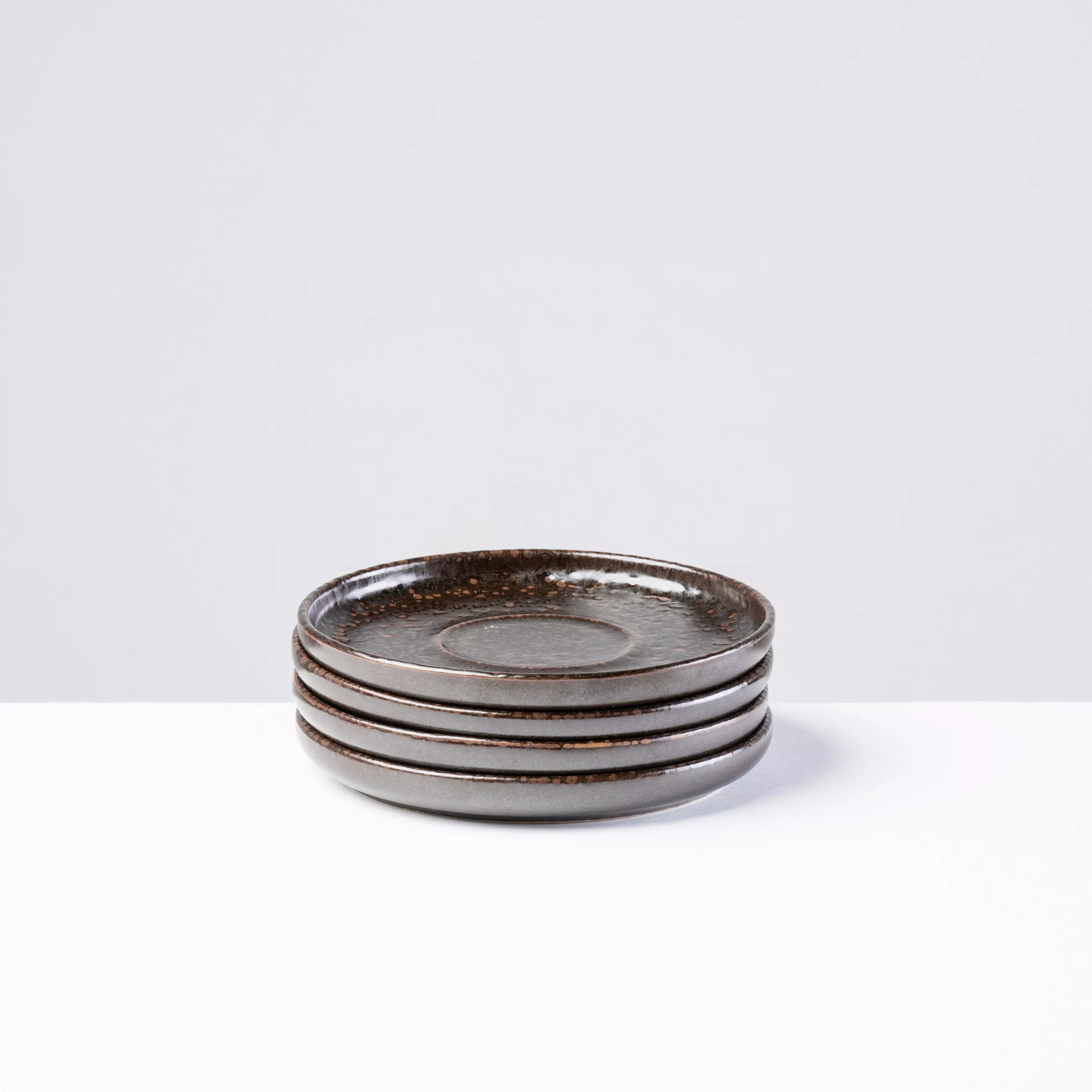 Gipfelstück Summit piece saucer set bell sound, D 14.4 cm