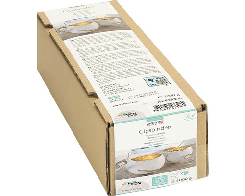 Plaster bandages bulk pack 1 kg 5 rolls 5 m x 10 cm