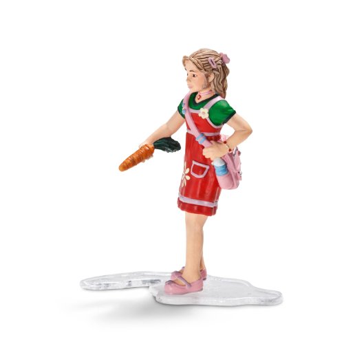 Schleich Girl Feeding Figure