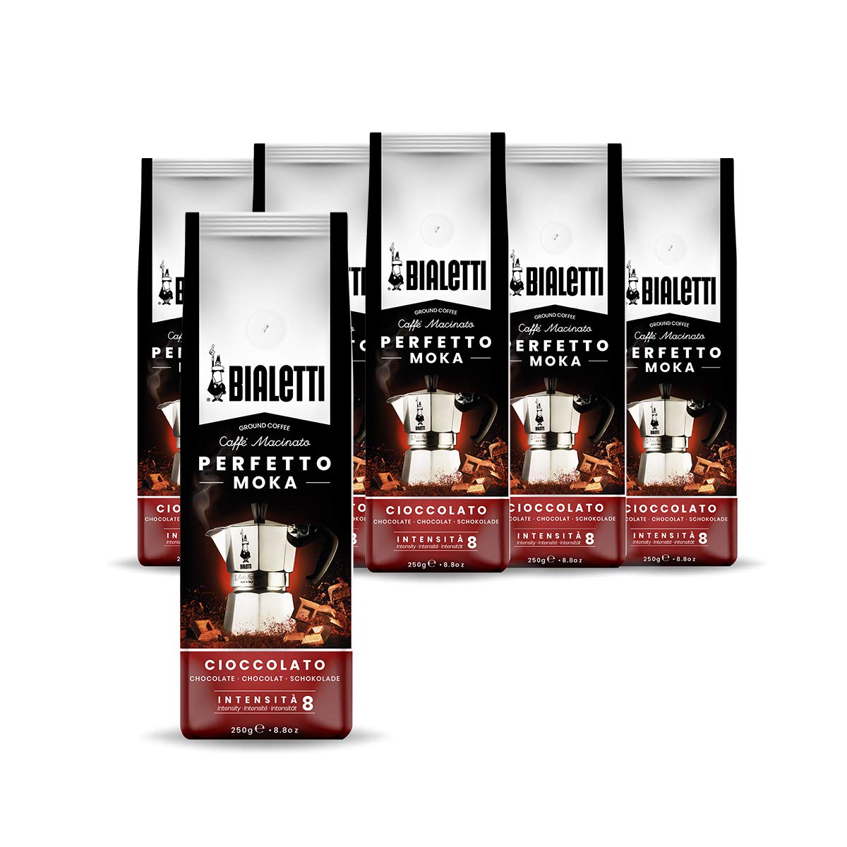 Bialetti Coffee, Various Flavours, Perfekter Moka 1.5 kg, Schokolade