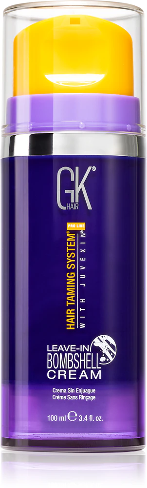GK Hair Bombshell Leave-In Cream nourishing non-rinse conditioner for all blonde hair types