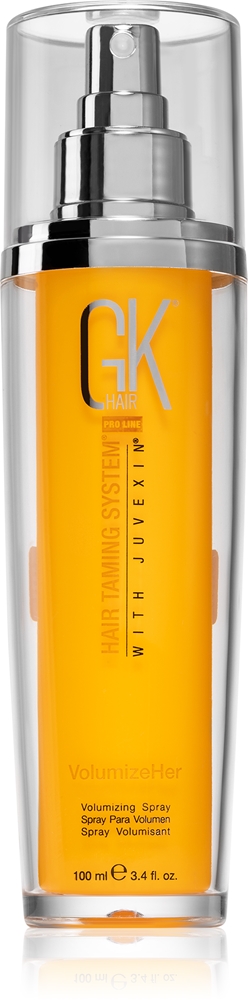 GK Hair VolumizeHer heat protection spray for hair for smooth styling and volume