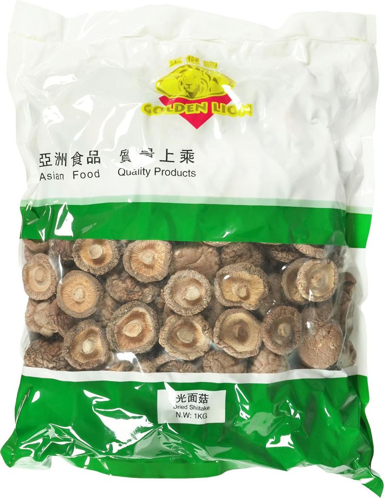 Golden Lion GL Shiitake Mushrooms Tongko 1kg 1000g