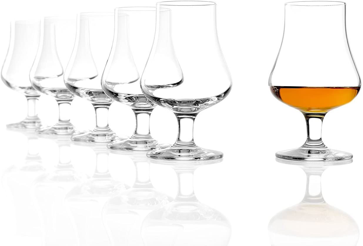 Stalzle Stölzle Lausitz Whisky The Nosing Glass 194 ml glass set of 6 whisky glasses, dishwasher proof, high quality made from crystal glass