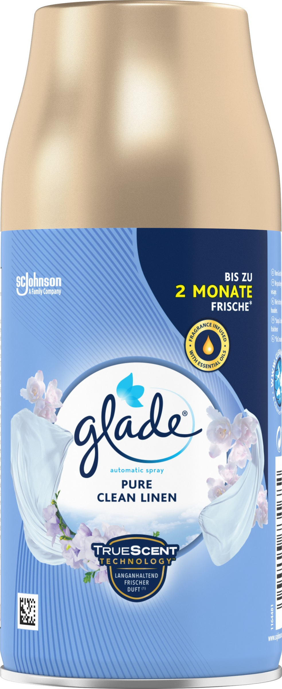 Glade Automatic Spray Air Freshener Pure Clean Linen Refill 269 ml