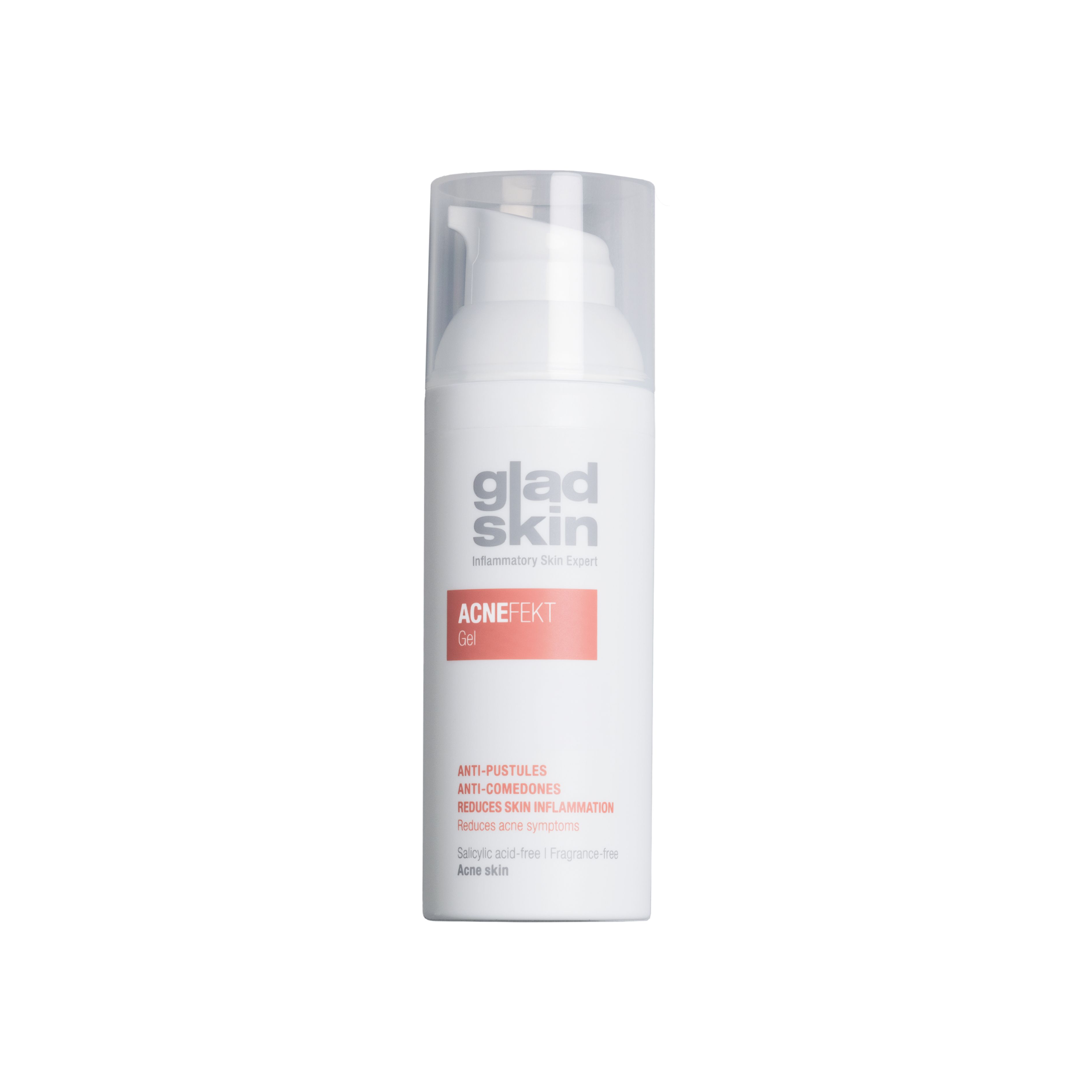 Gladskin Acnefekt Gel for the relief of acne symptoms, 100 ml