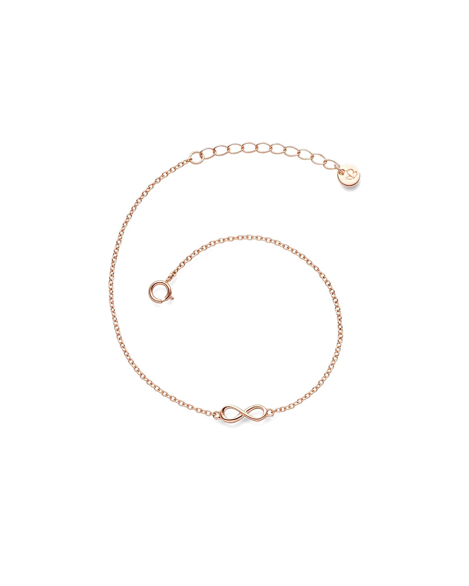 Glanzstücke München Glanzstücken Munich Bracelet Bracelet Infinity Sterling Silver in Yellow Gold