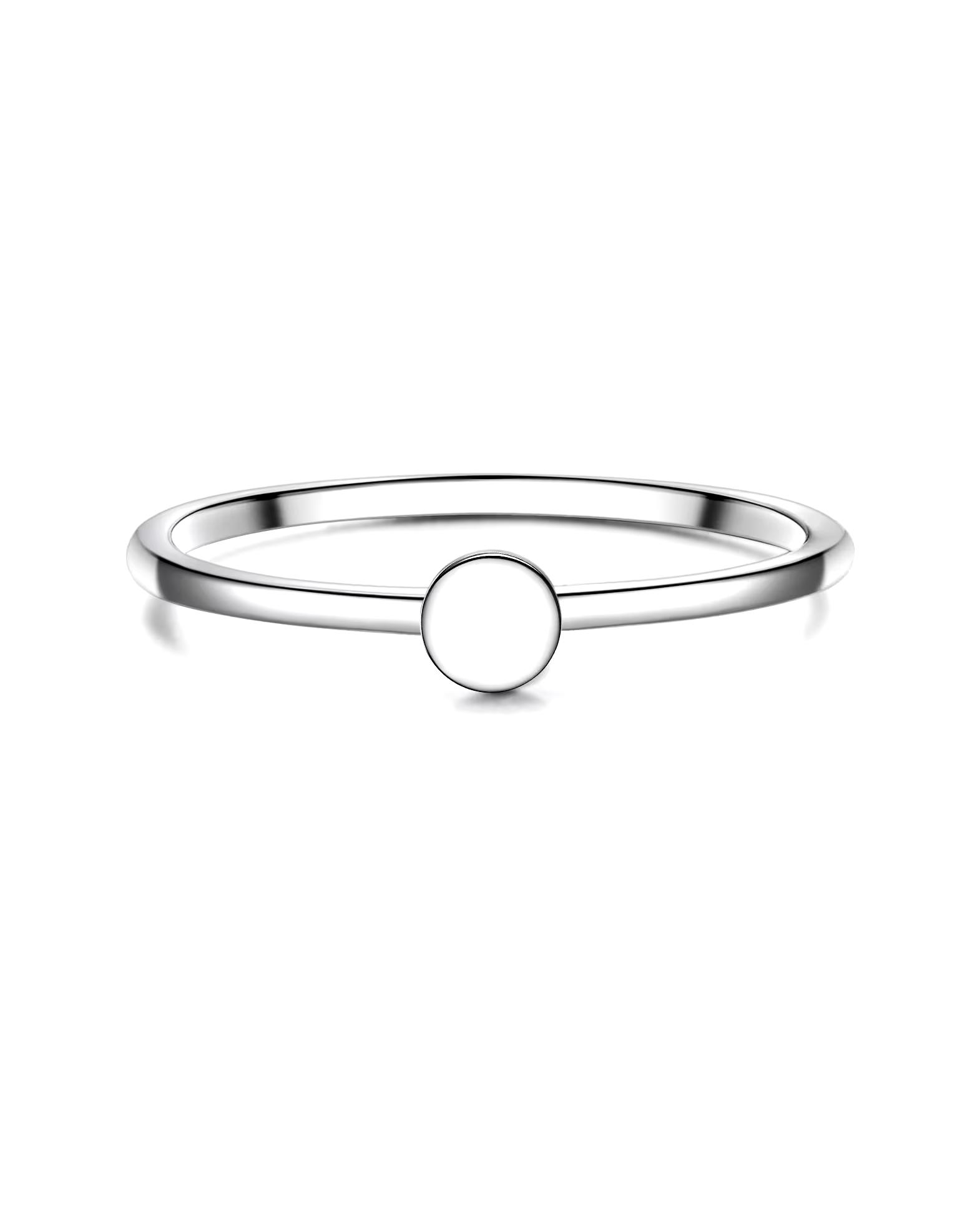 Glanzstücke München Highlights Munich Ring Ring Circle Sterling Silver in Silver