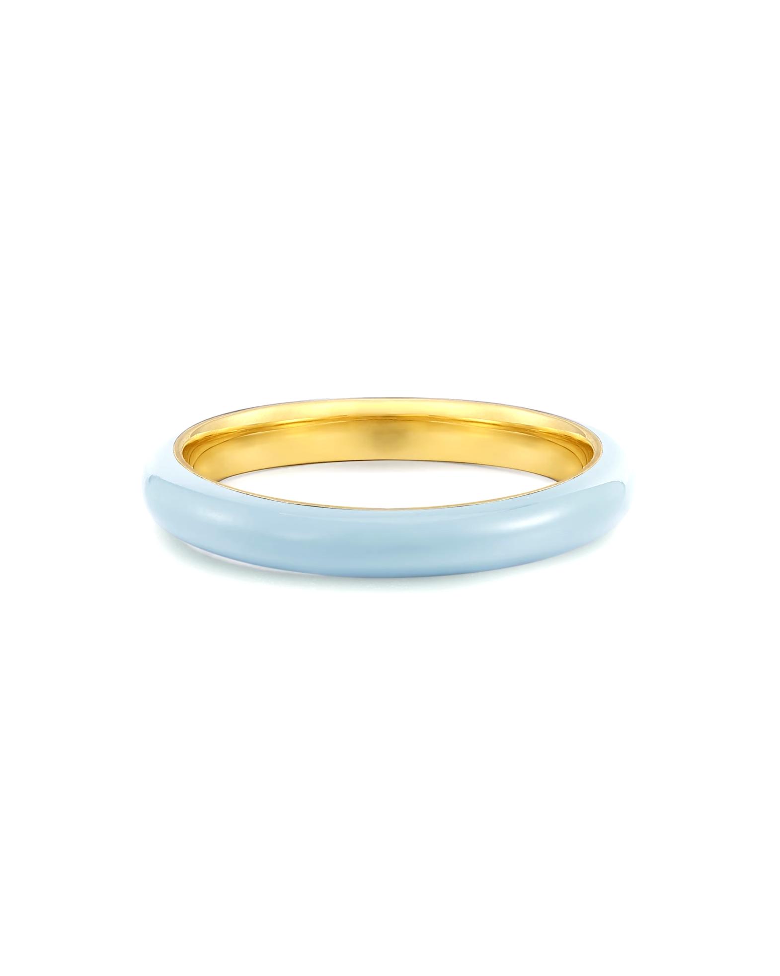 Glanzstücke München Highlights Munich Ring Ring Sterling Silver in Yellow Gold