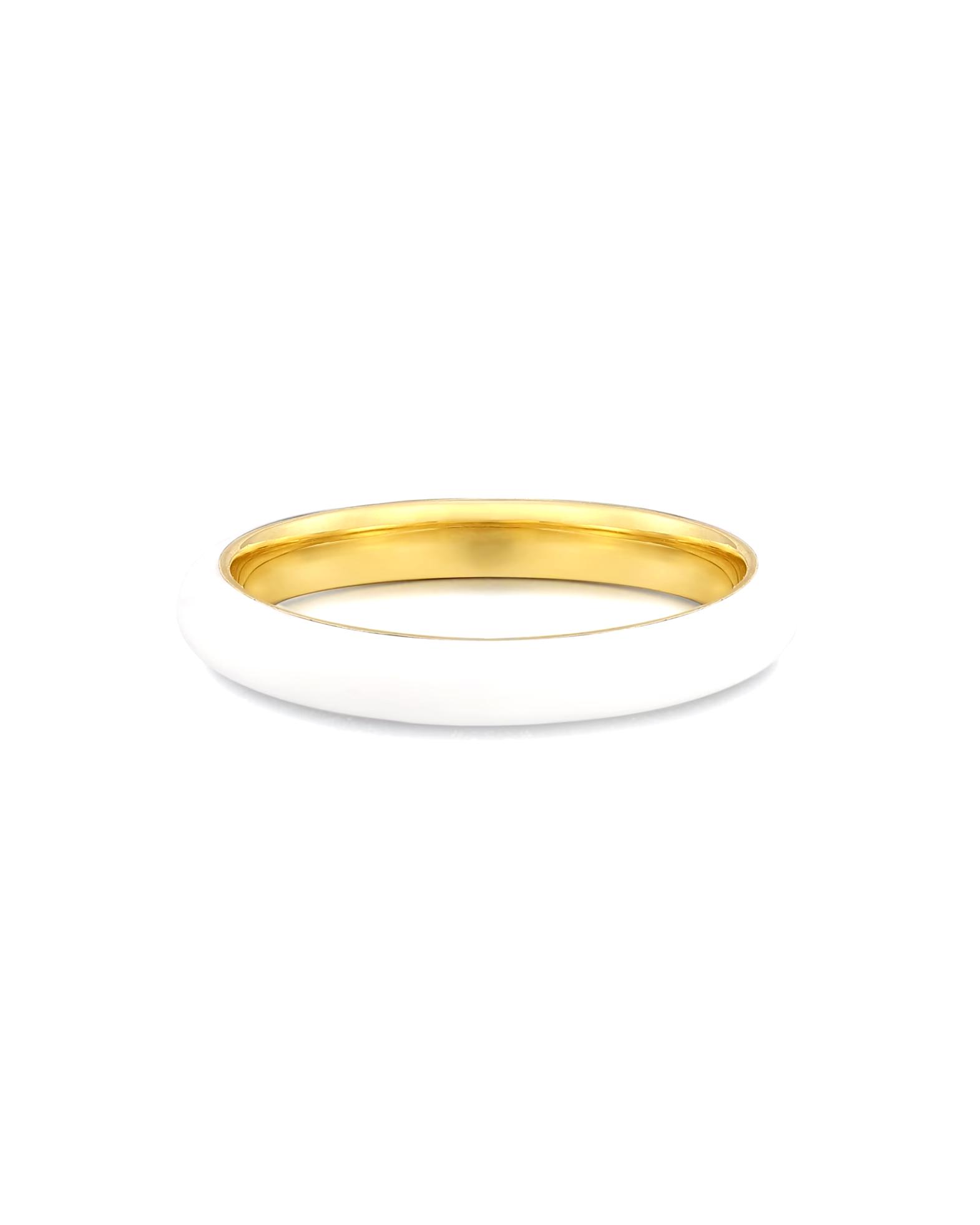 Glanzstücke München Highlights Munich Ring Ring Sterling Silver in Yellow Gold