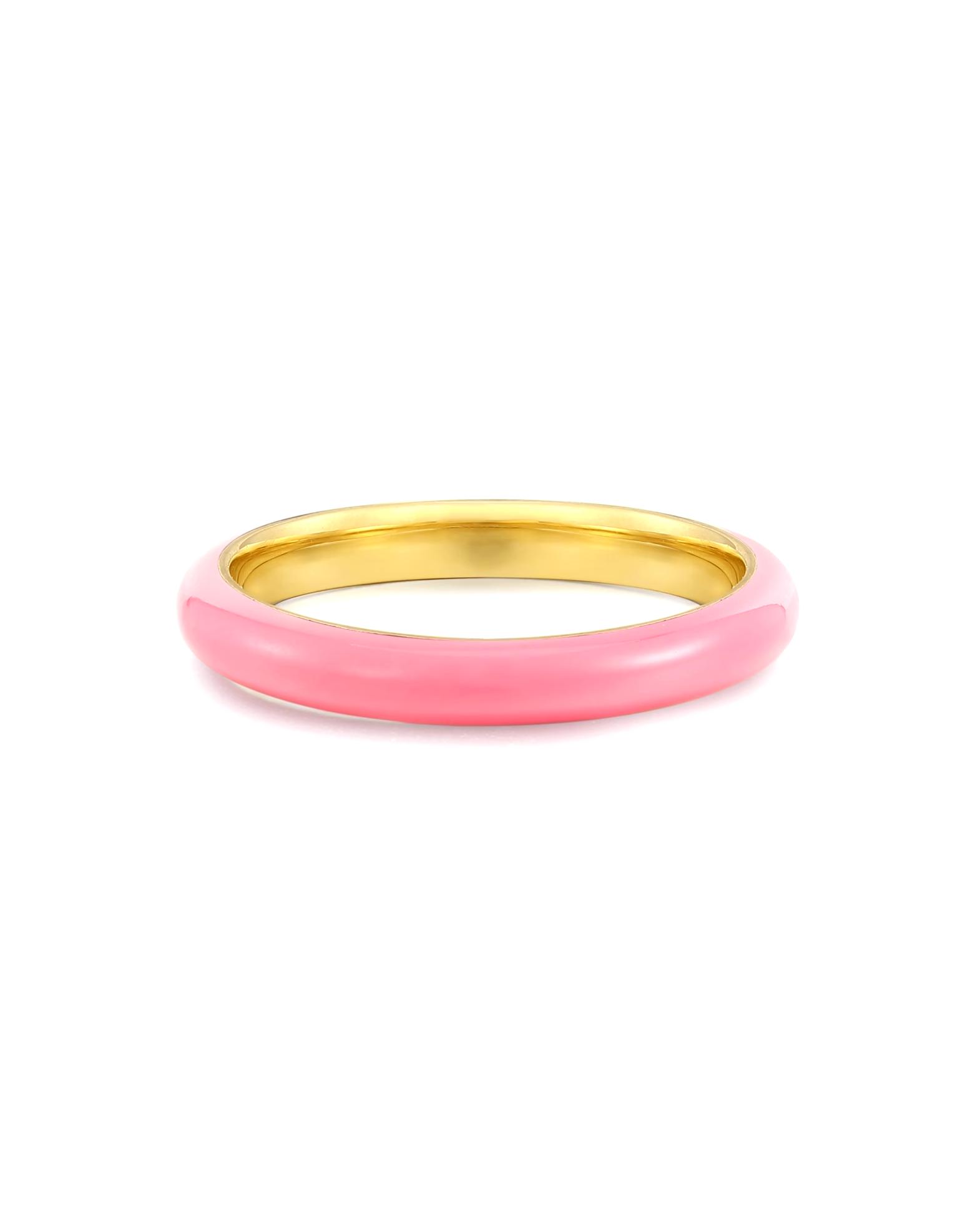 Glanzstücke München Highlights Munich Ring Ring Sterling Silver in Yellow Gold