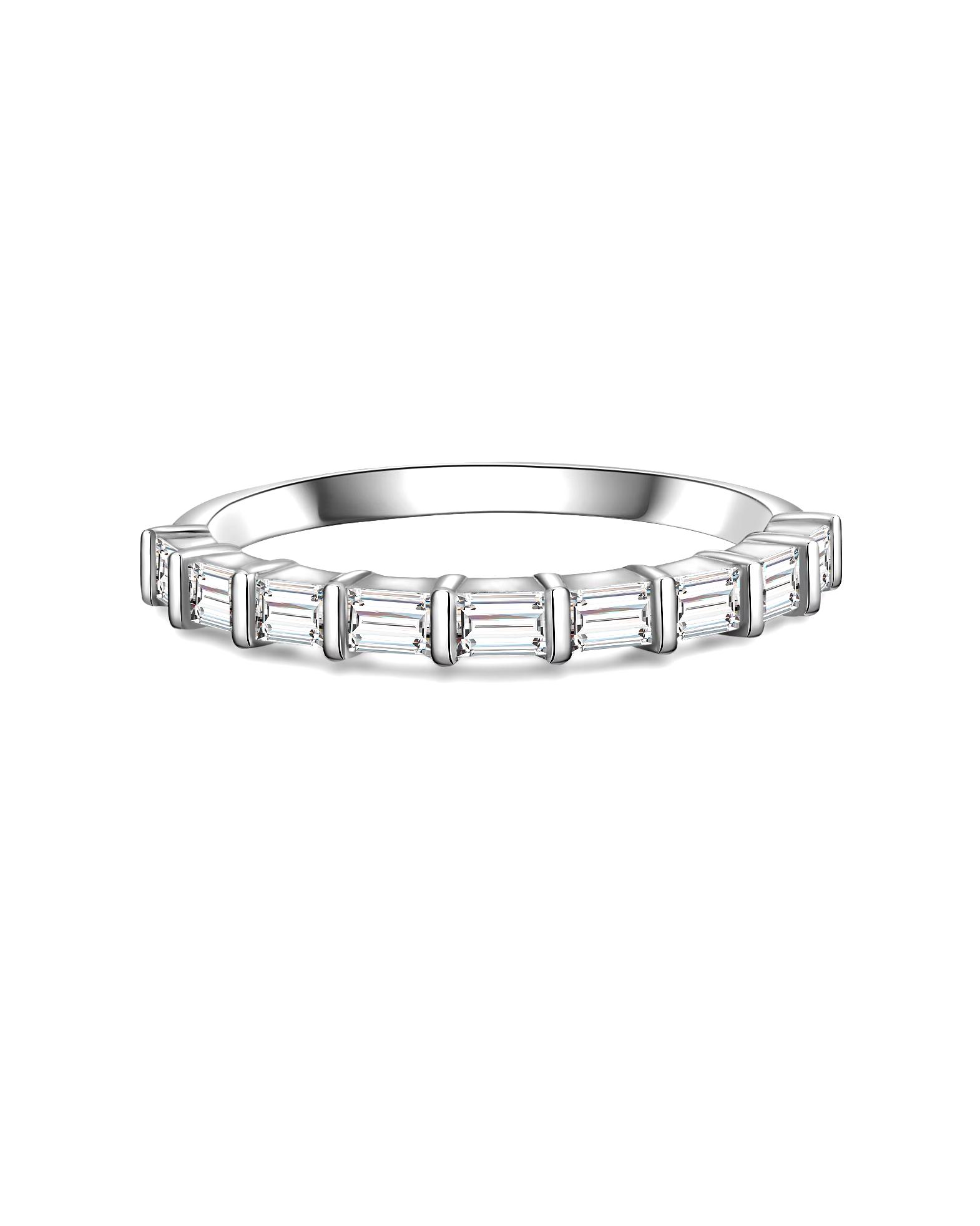 Glanzstücke München Highlights Munich Ring Ring Sterling Silver Zirconia in Silver