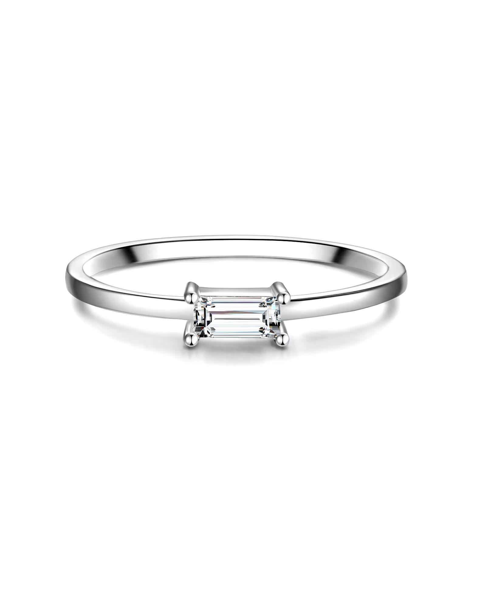 Glanzstücke München Highlights Munich Ring Ring Sterling Silver Zirconia in Silver