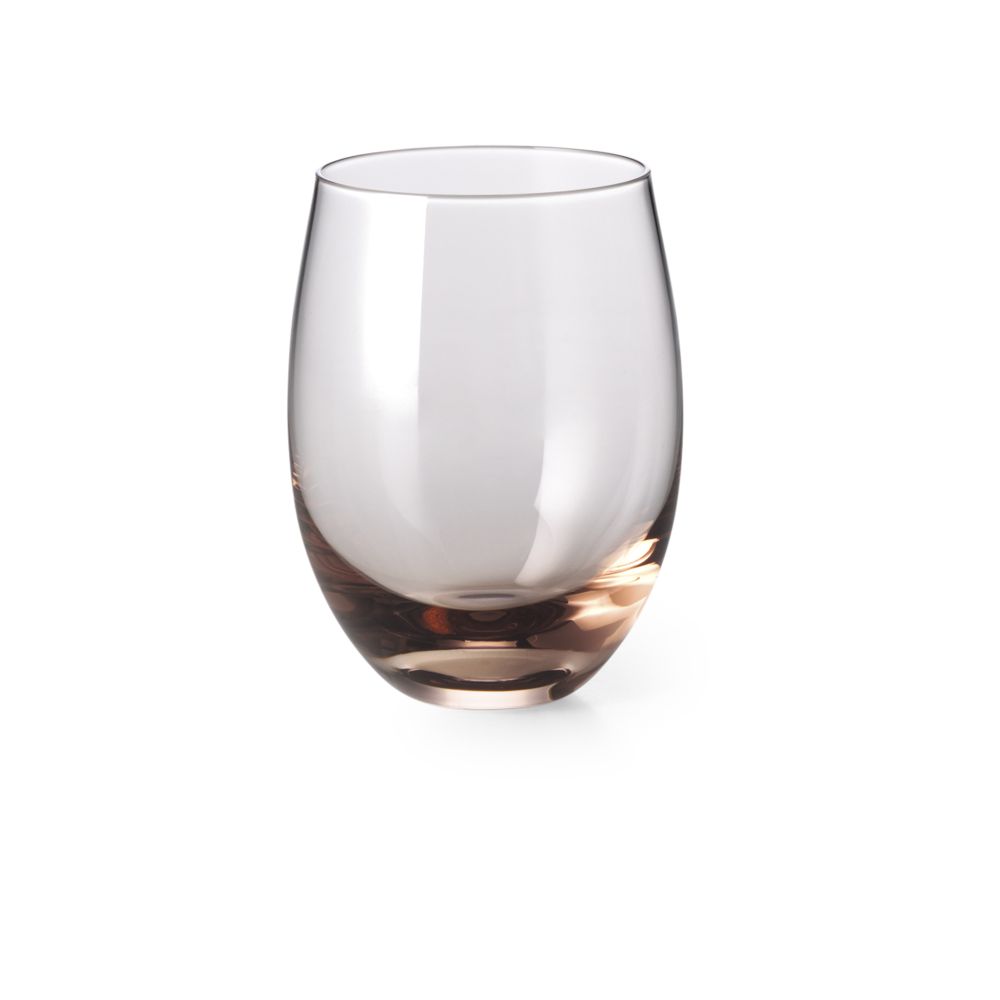 Glas 0,25 l Solid Color Glas Rosé Dibbern
