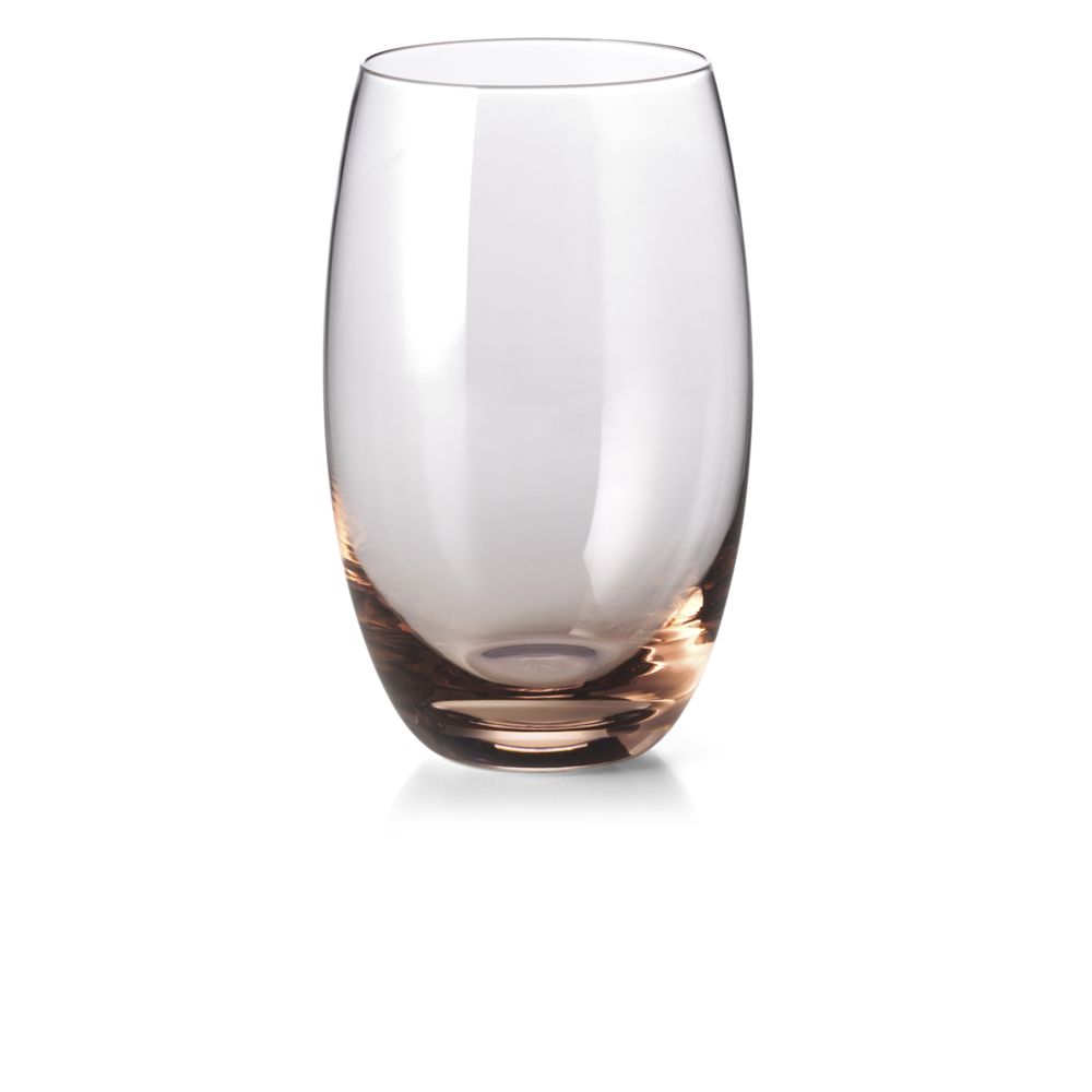 Glas 0,40 l Solid Color Glas Rosé Dibbern