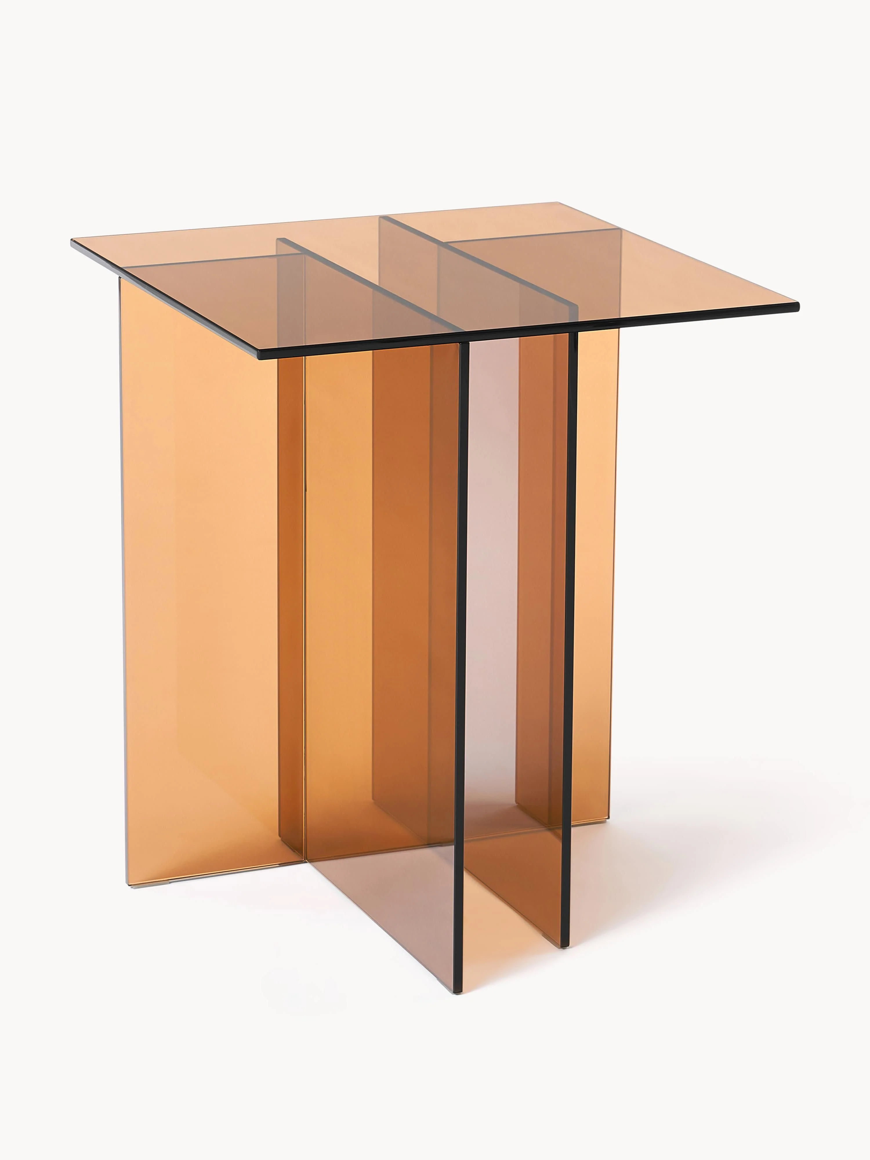 Westwing Collection Anouk glass side table