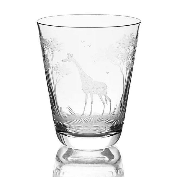 Glass Kilimanjaro Giraffe Clear (10.7cm) from Theresienthal