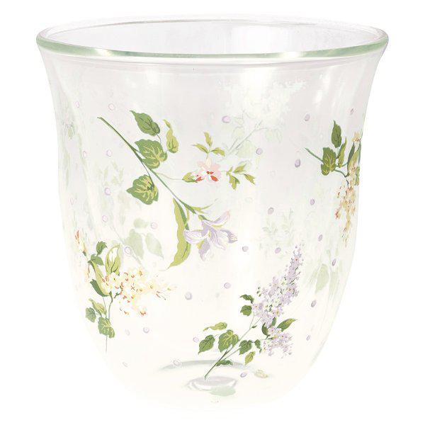 Glass mug Asta White from Greengate