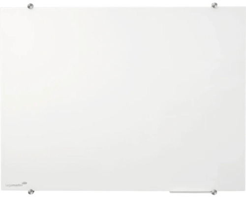 Glass board Color 90x120 cm white