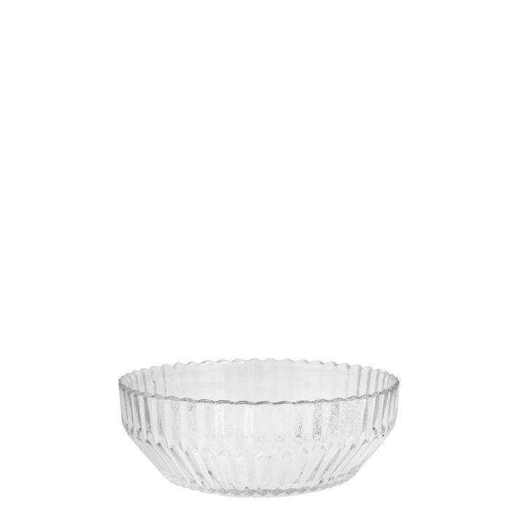 United Tables Glass bowl: Archie clear, contents: 670 ml, D: 160 mm, H: 63 mm