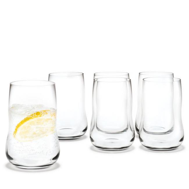 Future Small 6-piece glasses from Holmegaard