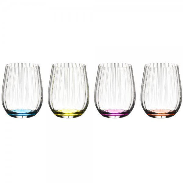 Glasses set Tumbler Optical Happy O (4 pieces) Riedel