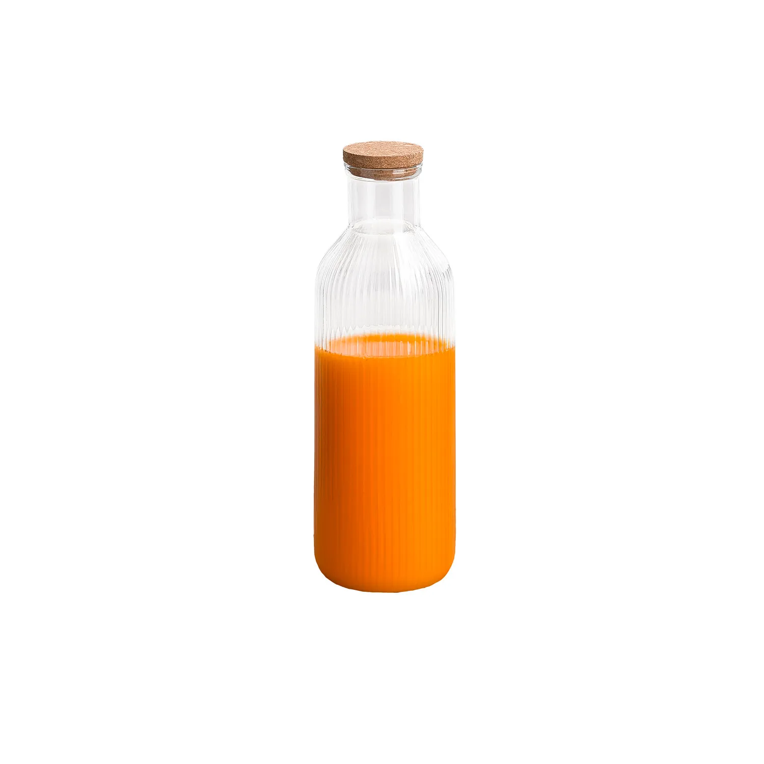 APS Glass carafe LINES, D: 9 cm, H: 27 cm, V: 1 liter