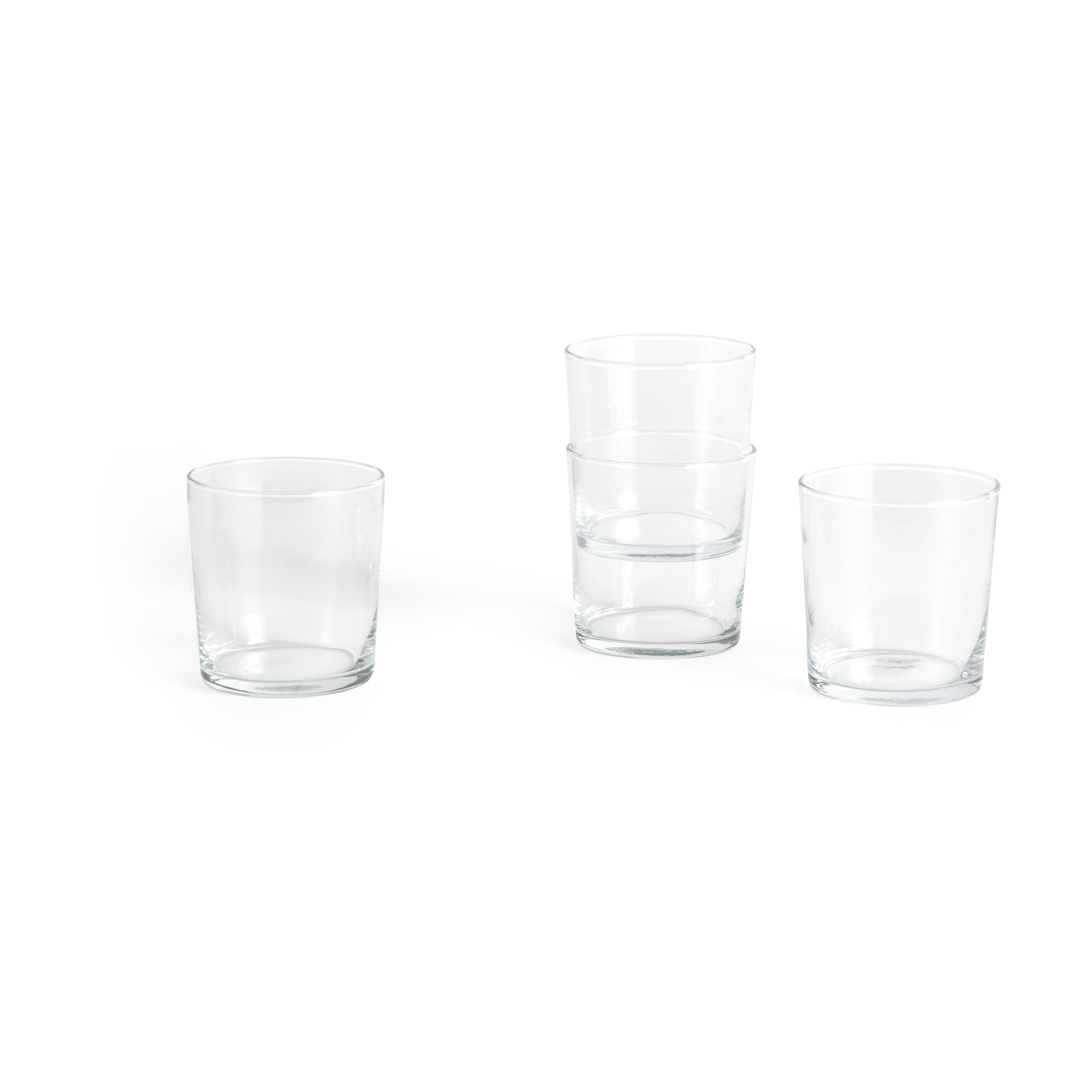 HAY Glass drinking glass M 4-pack 36 cl
