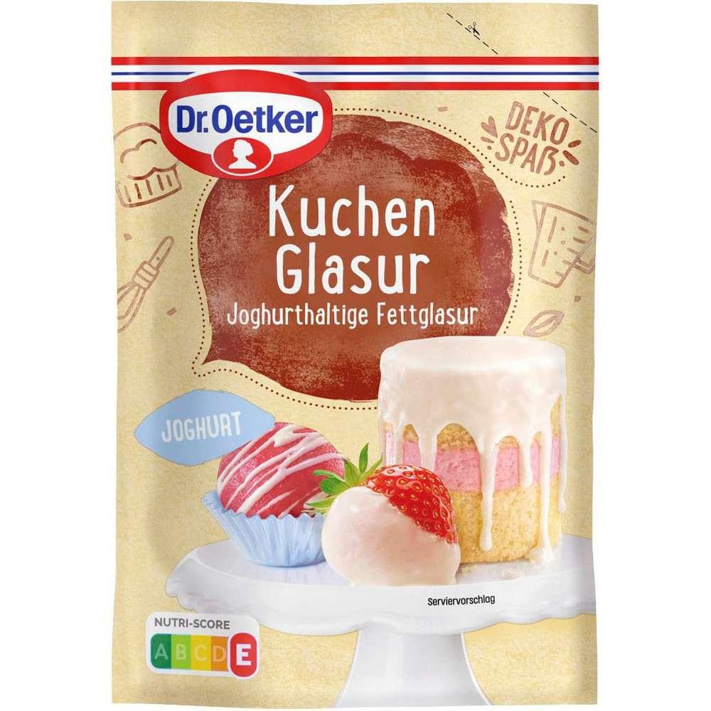 Dr. Oetker glaze, yogurt