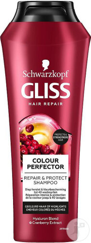 Schwarzkopf Gliss Kur Color Protect & Shine Shampoo For Colored Or Highlighted Hair Bottle 250ml