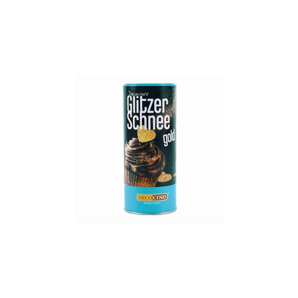 Dekoback Glitter snow, gold